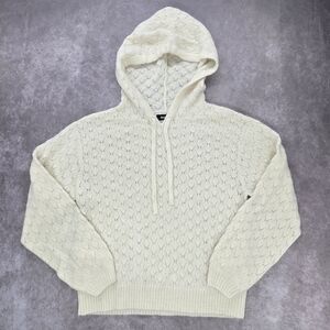 Naadam Cream Cashmere Knitted Hoodie